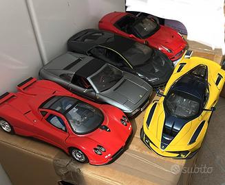 sto vendendo un  lotto  5 macchine  a scala 1/18