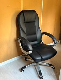 Sedia gamer / ufficio ergonomica