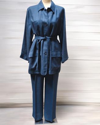 tailleur in lino Caractere 