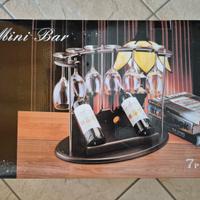Mini-Bar (come da foto) con 6 bicchieri