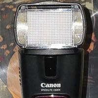 flash canon speedlite 430ex nuovo con custodia