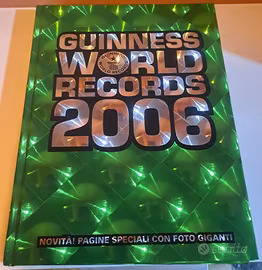 Libro Guinness World Records 2006 Mondadori