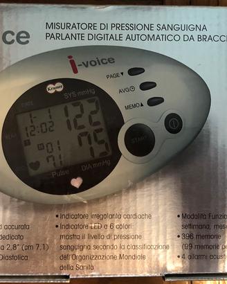 Misuratore pressione sanguigna parlante digitale