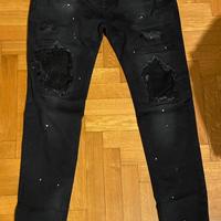 Jeans neri Alessandro Zavetti