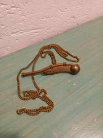 Sifflet de Bosco, fischio del nostromo vintage