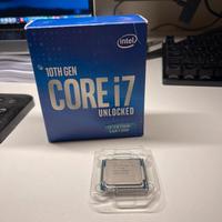 Processore intel Core i7 10700k