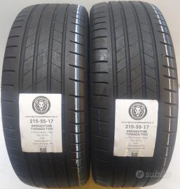 2 GOMME 215 55 17 BRIDGESTONE A52436