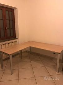 Scrivania ad angolo con allungo CITTERIO