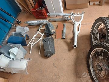 Lotto ciclistica HUSQVARNA WRK 125 1989 no motore