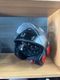 AGV Jet Eteres -Levanto Black/Silver/Red - Blu