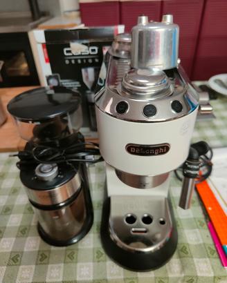 MACCHINA CAFFÈ DELONGHI E MACINA CAFFÈ 