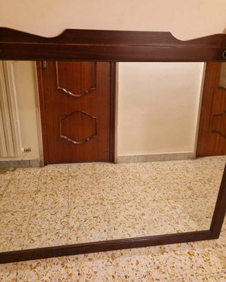 Specchio Bagno MAXI 130x110 cm con Luci e Presa - 