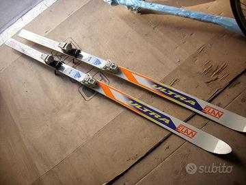 Sci elan ultra 616 attacchi tirolia e bastoncini