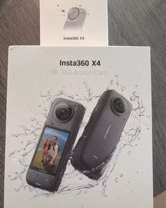 Insta 360 x4 in garanzia