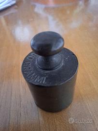 Antico peso in ottone 50 grammi