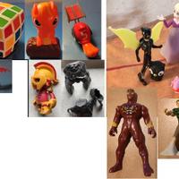Lotto di varie Action Figure giocattolo personaggi