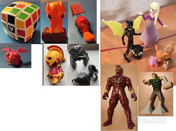 Lotto di varie Action Figure giocattolo personaggi