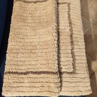 tappeto nuovo beige e marrone