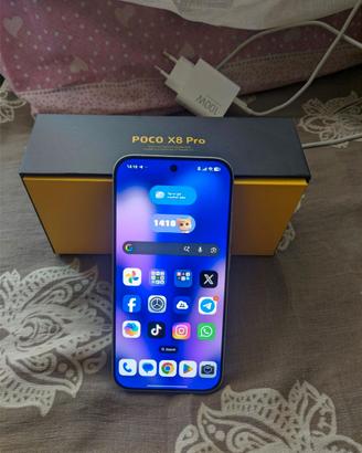 POCO X8 Pro 12GB RAM + 512GB – 100W – Come Nuovo