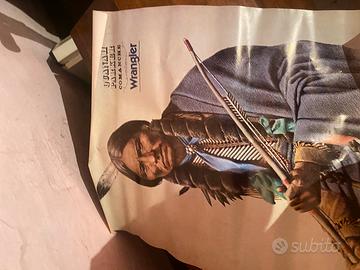 Poster wrangler quantah parker pubblicitario