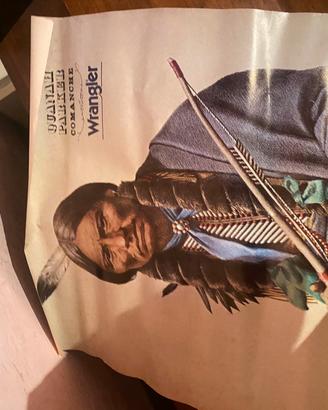 Poster wrangler quantah parker pubblicitario