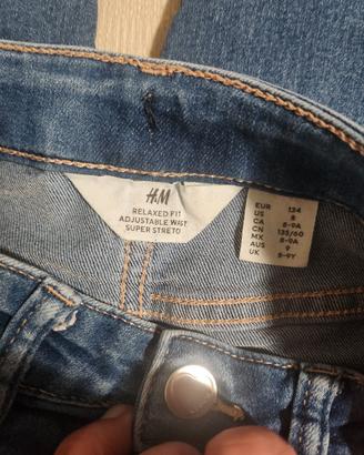 jeans per bambino 8 anni