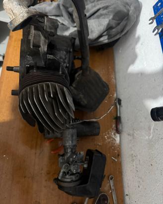 BLOCCO MOTORE VESPA PK + ricambi