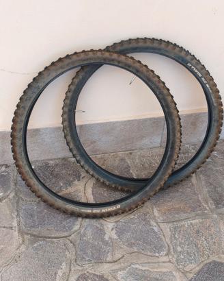 Coppia Copertoni MTB B'TWIN Mud 26x2.00