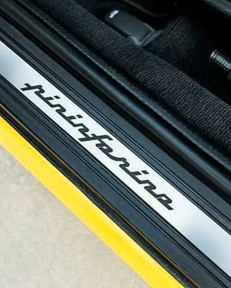 battitacco Alfa Romeo Giulia acciaio inox logo illuminato