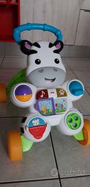 Carrellino primi passi zebra Fisher Price