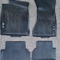 tappettini audi a 4 in gomma originali