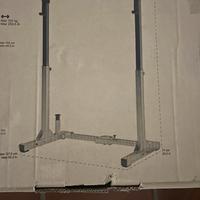 Rack bodibuilding pieghevole 120KG