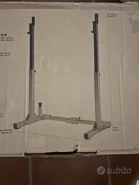 Rack bodibuilding pieghevole 120KG