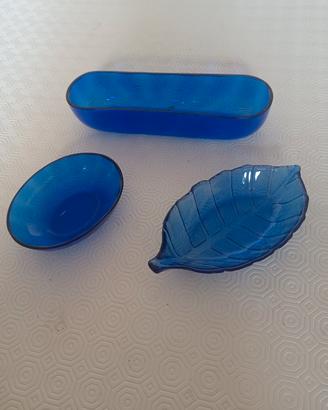 set bagno in vetro di Murano 