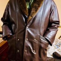 Montone uomo marrone taglia 50
