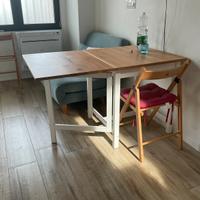 Tavolo salvaspazio IKEA PINNTORP a ribalta