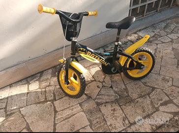 Bici da bambino batman 12 pollici con rotelle