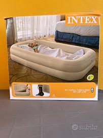LETTO PORTATILE GONFIABILE DA VIAGGIO PER BAMBINI