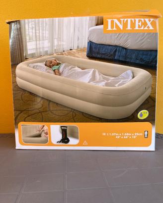 LETTO PORTATILE GONFIABILE DA VIAGGIO PER BAMBINI