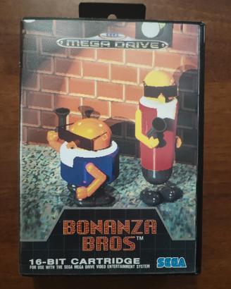 Bonanza Bros Sega Megadrive 
