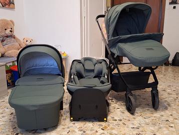 Trio passeggino foppapedretti TIC TOC+marsupio+box