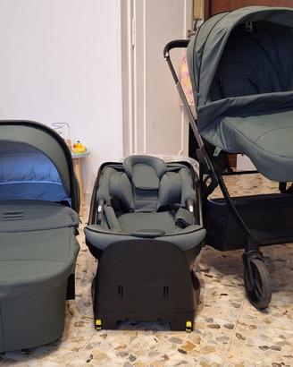 Trio passeggino foppapedretti TIC TOC+marsupio+box
