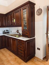 Cucina in Noce, vintage, completa