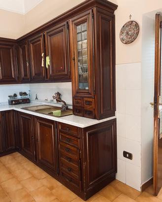 Cucina in Noce, vintage, completa