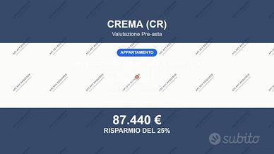 Immobile in asta di 93 m² con box auto a Crema