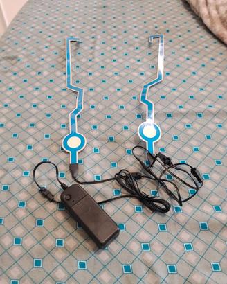 kit LED adesive per casco da moto