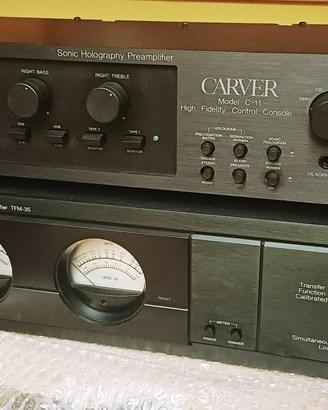 Carver TFM-35 finale   e Carver C-11  preamp