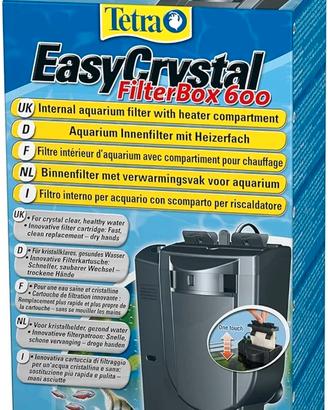 Tetra EasyCrystal 600. Piu Riscaldatore 50 