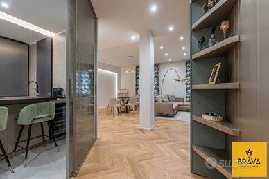 6 vani con posto auto e cantina in Via La Farina