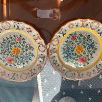 2 Piatti in ceramica Deruta